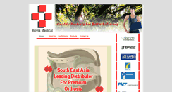 Desktop Screenshot of bovis.com.sg